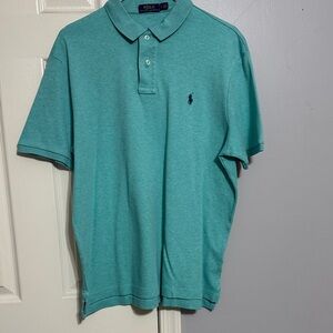 Polo by Ralph Lauren Men's Teal Polo Shirt